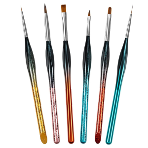 Yalix Beauty High Quality Nail Art Brushes (Set 5pcs) Outlet 100% Original