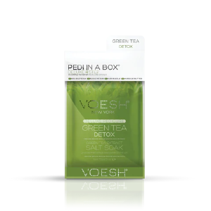 Voesh Pedi In A Box Deluxe 4 Step - Green Tea Detox Collections