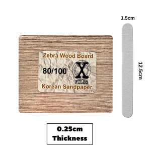 XFiles Designed in USA High Quality Japan Sandpaper - Mini File Zebra Color (50pcs) Outlet Popular