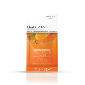 Voesh Pedi In A Box Deluxe 4 Step - Tangerine Glow Outlet Choice