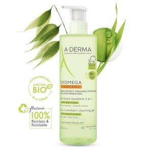 A-Derma Exomega Control Gel Detergente Emolliente 2 In 1 500ml Official Cheap Online