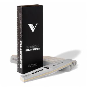 V Beauty Pure Nail Buffers - Diamond Sponge Zebra 180/240 Grit (Pack of 5) Visa Payment For Sale