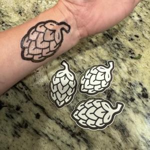 Temporary Hopback Homebrewing Tattoo Online Shop From China