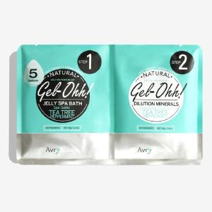 Gel-Ohh Jelly Spa Pedi Bath - Tea Tree & Peppermint #AJ001TT Online Sale
