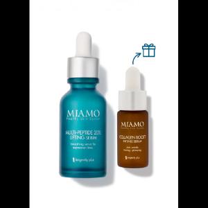 Miamo Cofanetto Rughe d'Espressione Multi Peptide 20% Lifting Serum 30 ml   Miamo Collagen Boost 10 ml Free Shipping Low Pice Fee Shipping