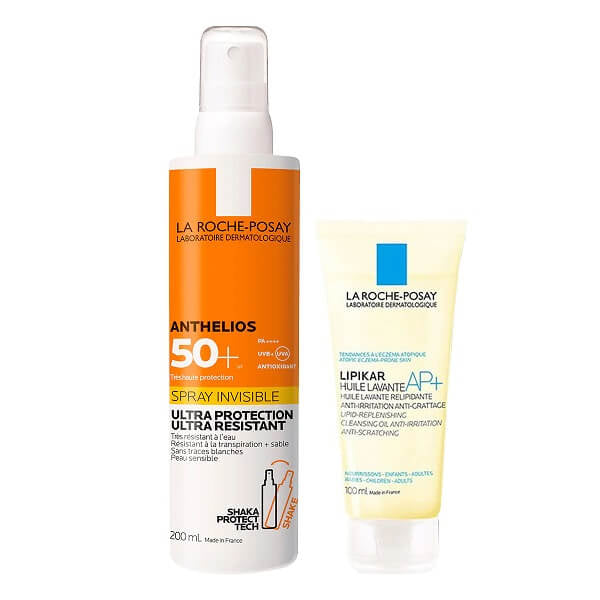 La Roche Posay Anthelios Spray Corpo Invisibile SPF50  200ml   Lipikar Olio Lavante 100ml 2025 New Cheap Online