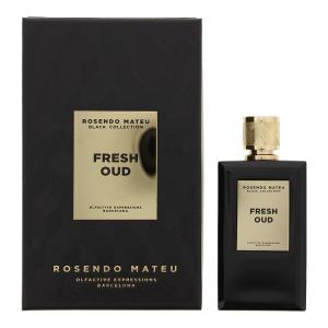 Rosendo Mateu Olfactive Expressions Barcelona Black Collection Fresh Oud Eau De Parfum 100ml Clearance Wide Range Of