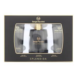 Sergio Tacchini Splendida 3 Piece Gift Set: Eau De Parfum 100ml - Shower Gel 100ml - Body Lotion 100ml Nicekicks Online