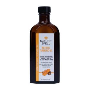 Tratamento de óleo de cúrcuma para cabelo e corpo 150 ml - Nature Spell Sale Low Shipping Fee