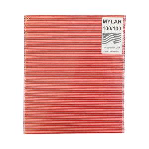 X-Files Nail Files - Red 100/100 (Pack of 50) Outlet Factory Outlet