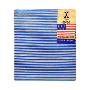 X-Files Nail Files - Zebra 80/80 Grit (Pack of 50) Limited Edition Online