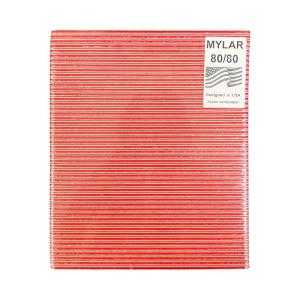 X-Files Jumbo Nail Files - 80/80 Grit - Red (Pack of 50) Outlet Store Cheap Pice