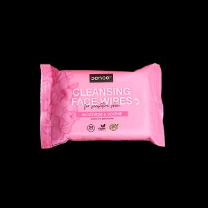 Toalhetes de Limpeza Facial para Pele Sensível - Sence Beauty For Nice