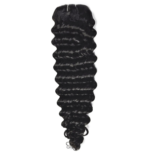 #1B Natural Black Synthetic Deep Wave Discount Fashionable