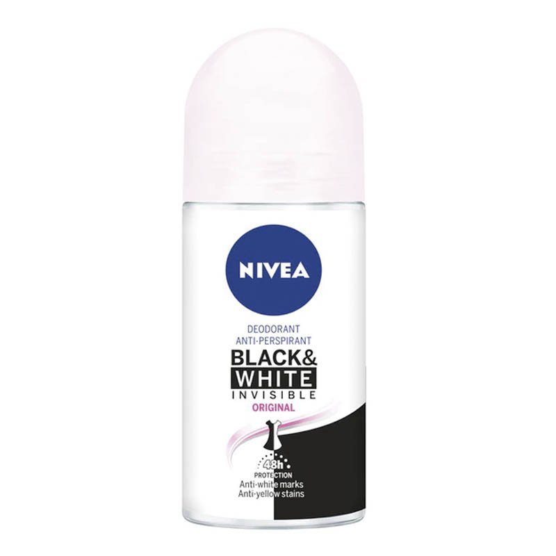 Desodorizante Roll-on Invisível Black & White 50 ml - Nivea Buy Cheap Newest