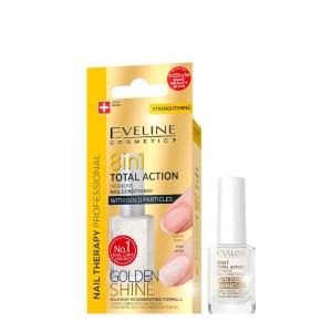 Endurecedor de unhas 8 em 1 - Terapia de Unhas Golden Shine - Eveline Explore Online