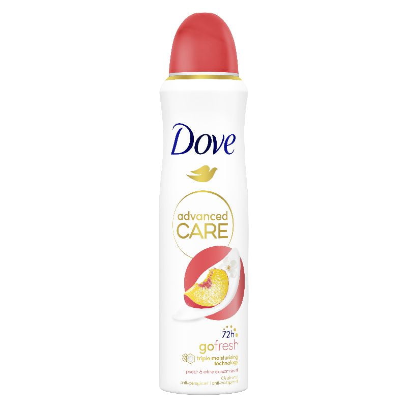 Dove Deo Advanced Go Fresh Pesca Spray Ml150 Clearance High Quality