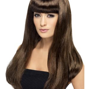 Brown Long Straight Babelicious Wig Discount Cheapest Pice