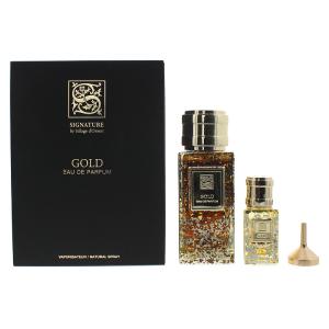 Signature Sillage D'Orient Gold 2 Piece Eau De Parfum 100ML Eau De Parfum 15ML Clearance Footaction