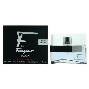 Salvatore Ferragamo F Black Eau de Toilette 30ml Outlet Footaction