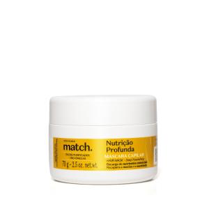 Match Máscara Capilar Nutrição Profunda, 70g Sale Professional