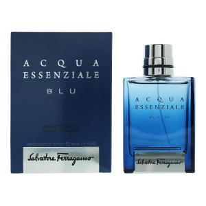 Salvatore Ferragamo Acqua Essenziale Blu Eau De Toilette 50ml Outlet 100% Authentic