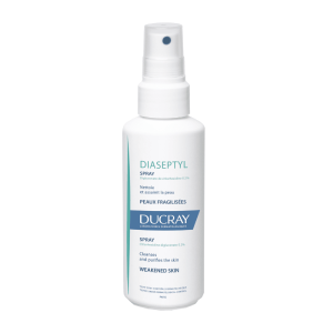 Ducray Solução Aquosa Sray Diaseptyl, limpa e purifica a pele 125ml Cheap Sale Fashionable