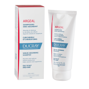 Ducray Champô Sebo-Absorvente Argeal, cabelo oleoso 200ml Discounts