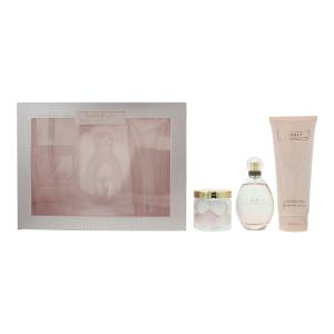 Sarah Jessica Parker Lovely 3 Piece Gift Set: Eau de Parfum 100ml - Body Lotion Discount Manchester