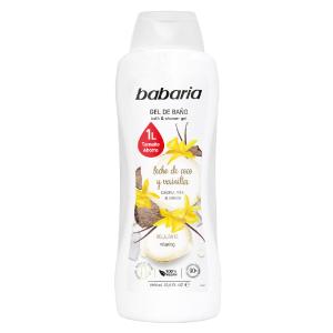 Gel de Banho de Coco e Baunilha - 1000 ml - Babaria Buy Cheap 2025 New