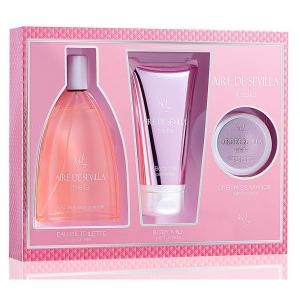 Estojo de perfume para mulheres A vida é linda 3pz - Aire de Sevilla Clearance 2025