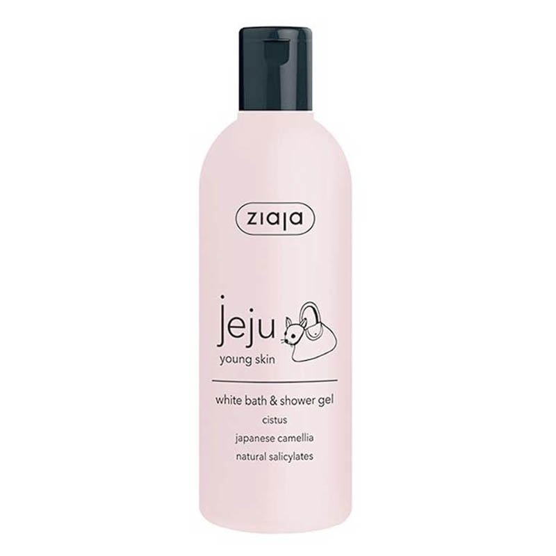 Gel de banho e banho Jeju - Branco - Ziaja Free Shipping