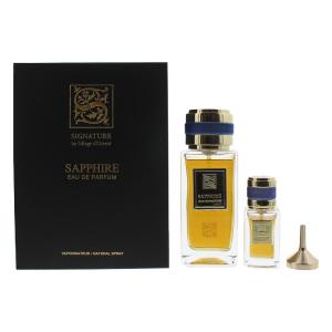 Signature Sillage D'Orient Sapphire 2 Piece Set Eau De Parfum 100ml ; Eau De Parfum 15ml Clearance Pictures