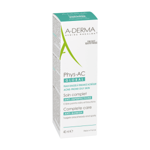A-Derma PhysAC Global Cuidado Rosto Anti-imperfeições 40ml Cheap Pice Outlet Sale