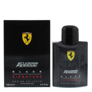 Scuderia Ferrari Black Signature Eau de Toilette 125ml Outlet Store For Sale