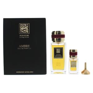 Signature Sillage D'Orient Ambre 2 Piece Set : Eau De Parfum 100ml : Eau De Parfum 15ml Free Shipping Discounts