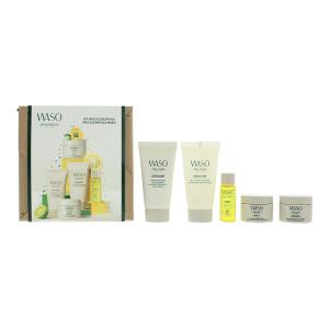 Shiseido My Waso Essentials 5 Piece Gift Set: Moisturiser 15ml - Cleanser 30ml - Amazon Sale Online