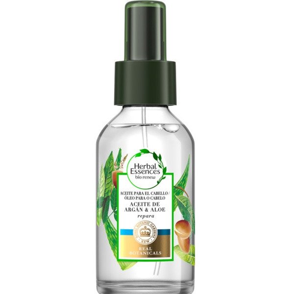 Óleo Reparador para Cabelo Bio Renew com Argan e Aloe Vera - Herbal Essences Clearance Discounts