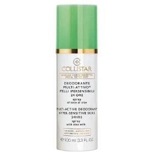 Collistar Deodorante Multi-Attivo 24 Ore Spray Pelli Ipersensibili Al Latte Di Aloe No Alcol 100ml Free Shipping Genuine