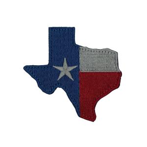 Texas State Die-Cut Patch - Subdued-Silver Buy Cheap Comfortable