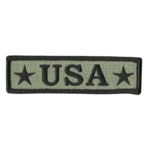 USA Morale Patch - Silver-Black Clearance Online Amazon