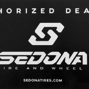 Sedona Authorized Dealer Window Decal4.25" X 8.125" #SEDONA DEALER Release Dates