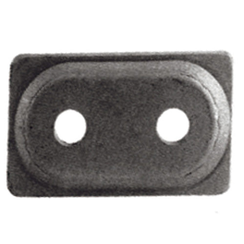 Woodys ADD2-3810-B Double Digger Aluminum Support Plate - Black 5/16" #ADD2-3810-B Outlet Cheap Quality