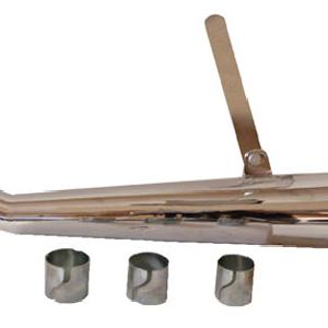 Emgo 80-84025 Slash Out Back and Down Facing Muffler #80-84025 Get To Buy Cheap Pice