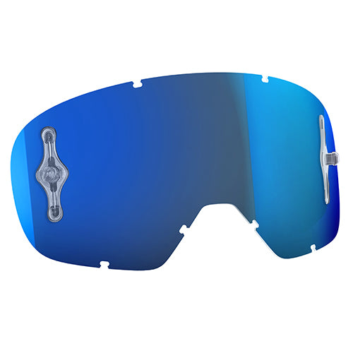 Scott 248777-282 Buzz Single Goggle Lens - Blue Chrome #248777-282 Buy Cheap Big Sale