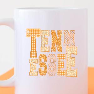 Patchwork Tennessee White Mug Buy Cheap Fashion Style