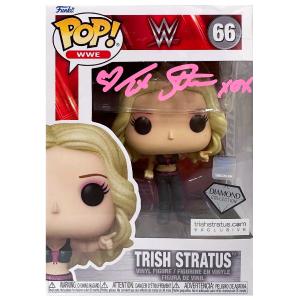Funko POP! Trish Stratus WWE #66 [Diamond] [TS Exclusive] [Autographed] Sale Extremely