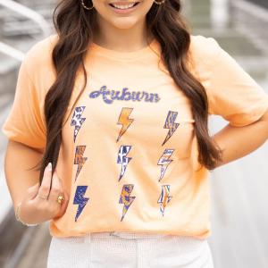 Triple Strike Auburn Unisex Blend Tee Clearance Huge Surprise