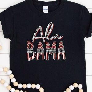 Youth Doodle Alabama Short Sleeve Relaxed Fit T-Shirt Cheap Pice Outlet