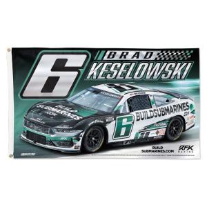Brad Keselowski BuildSubmarines Car NASCAR 3x5 Flag Free Shipping Wiki